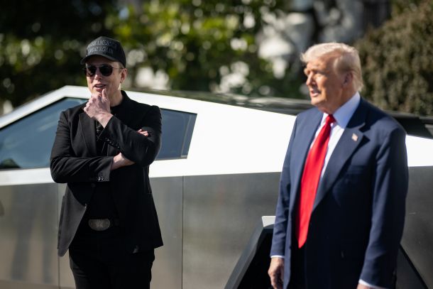 Musk in Trump v obdobju, ko sta se še dobro razumela