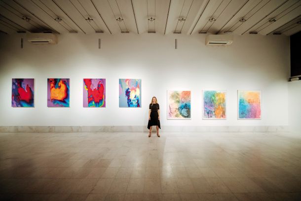 Katje Felle, Nasičenost, galerija Kresija, LJ 