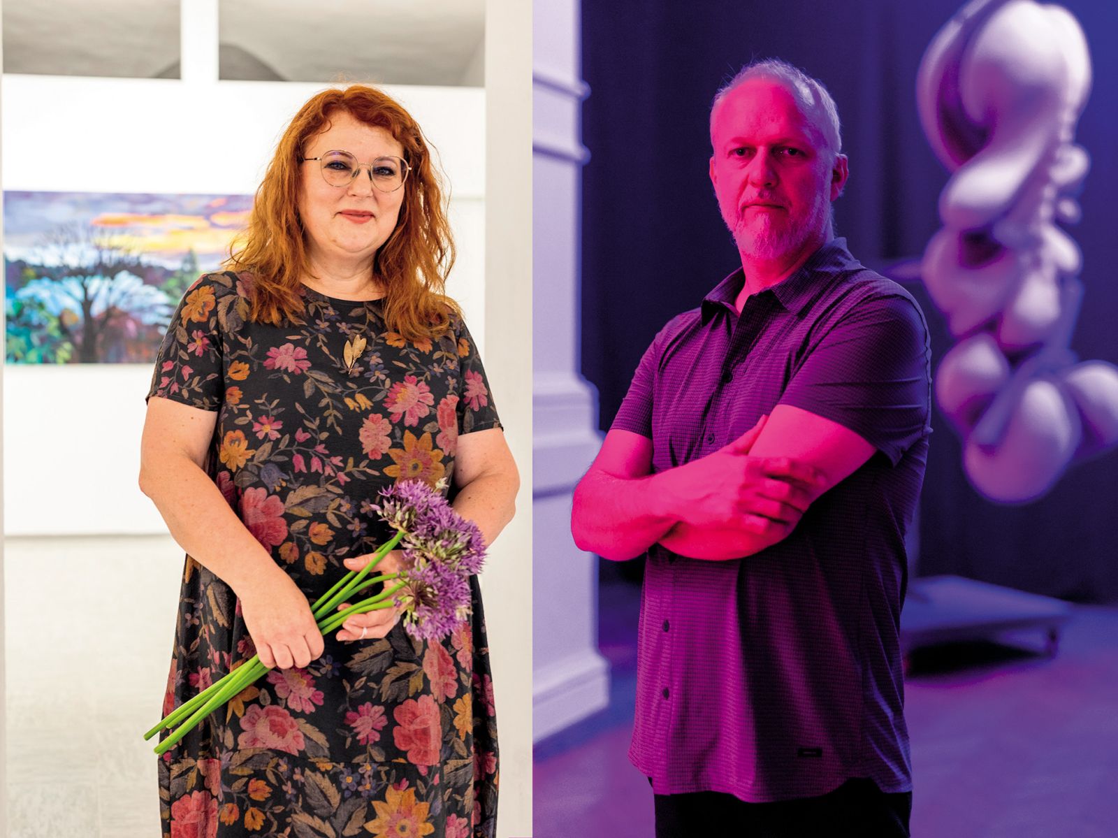 Katarina Toman Kracina: Istočasno, razstavišče artKIT, in Damijan Kracina: Kontrolirani samovžig, MMC KIBLA/KiBela, MB | Boštjan Selinšek