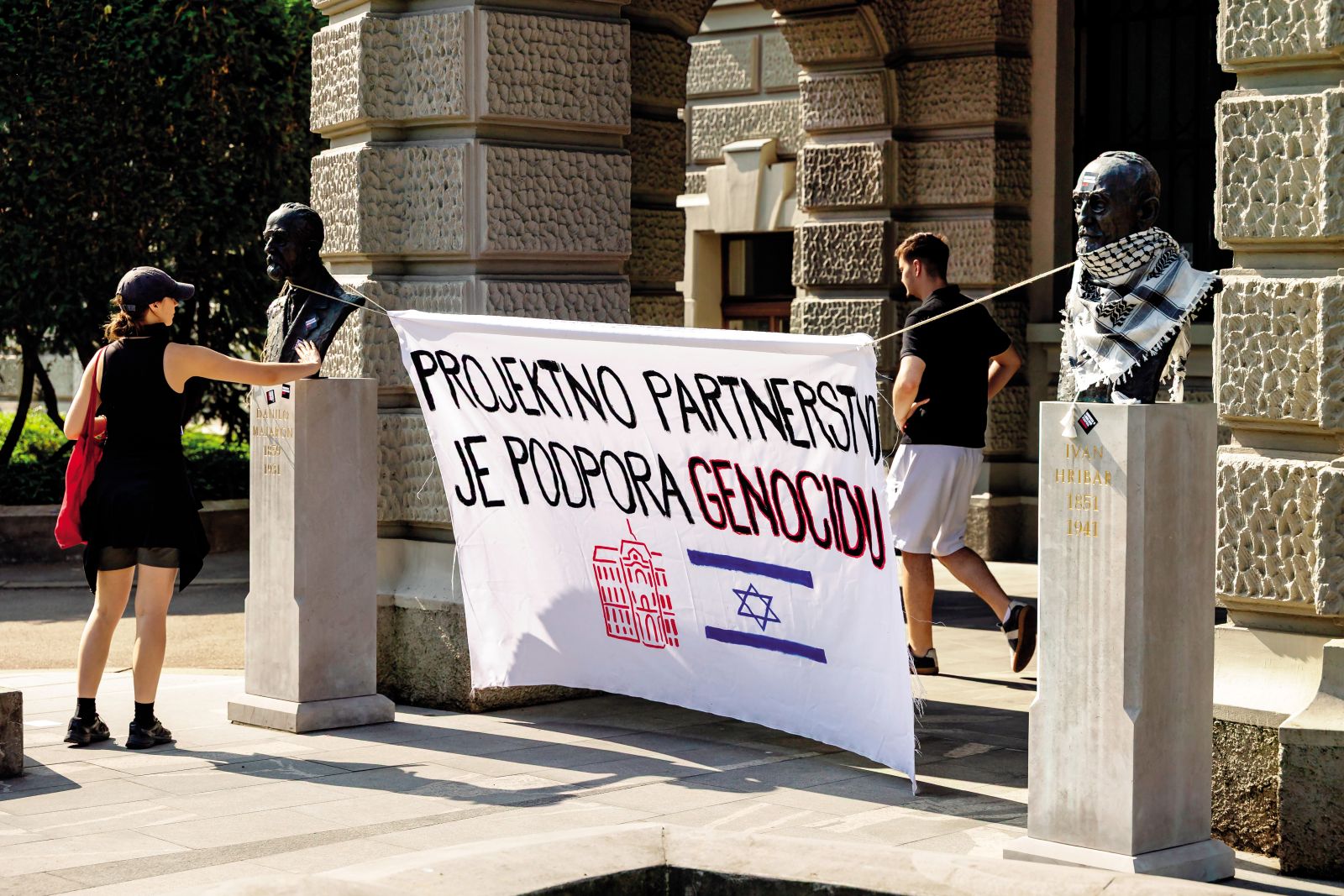 Pozivi k prekinitvi sodelovanja ljubljanske univerze z Izraelom | Črt Piksi