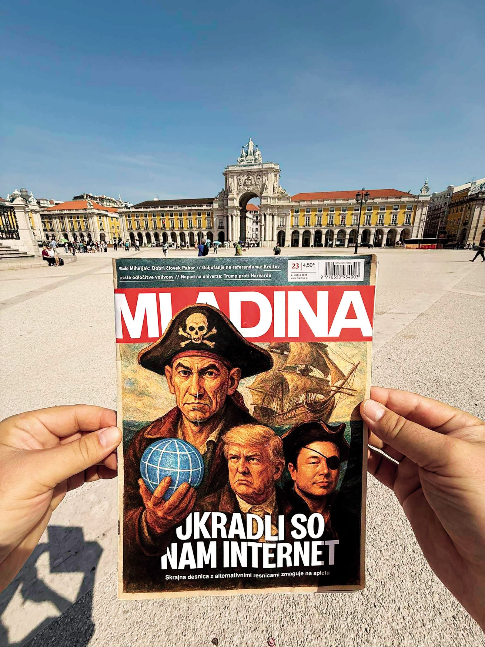 Praça do Comércio, Lizbona, P | Amadej Kujan