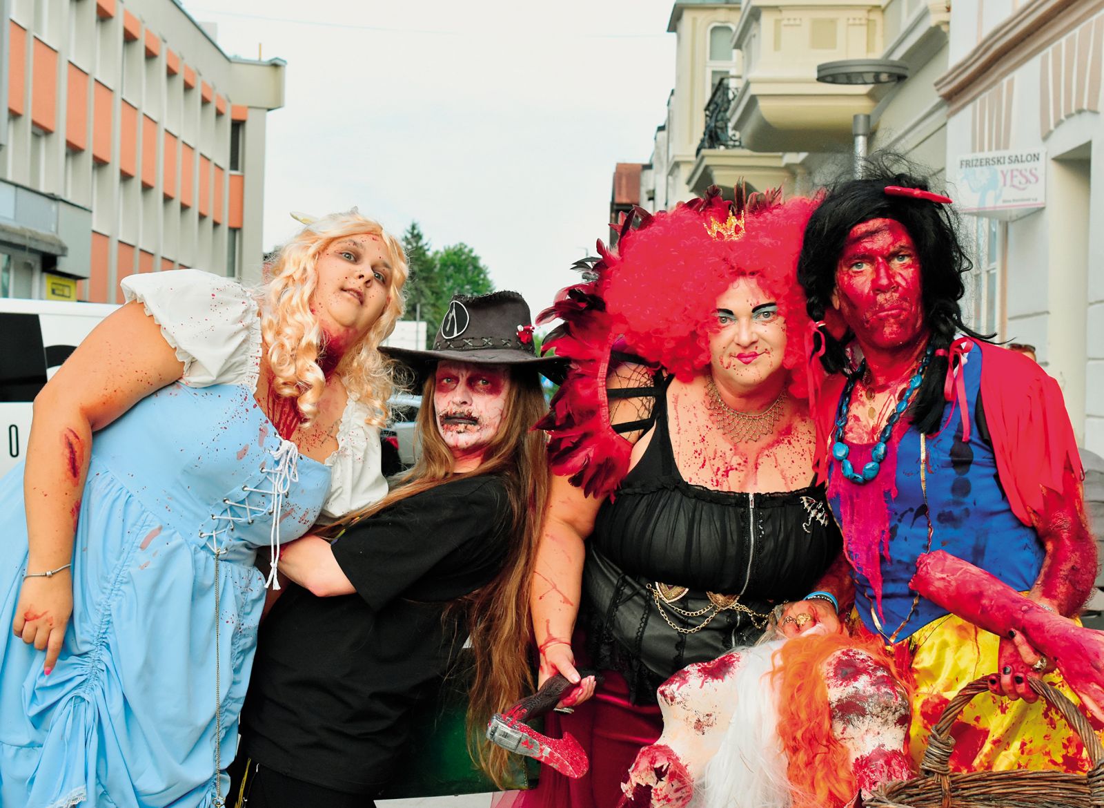 Zombie Walk; Grossmannov 21. festival fantastičnega filma in vina, Ljutomer | Diana Aguilar