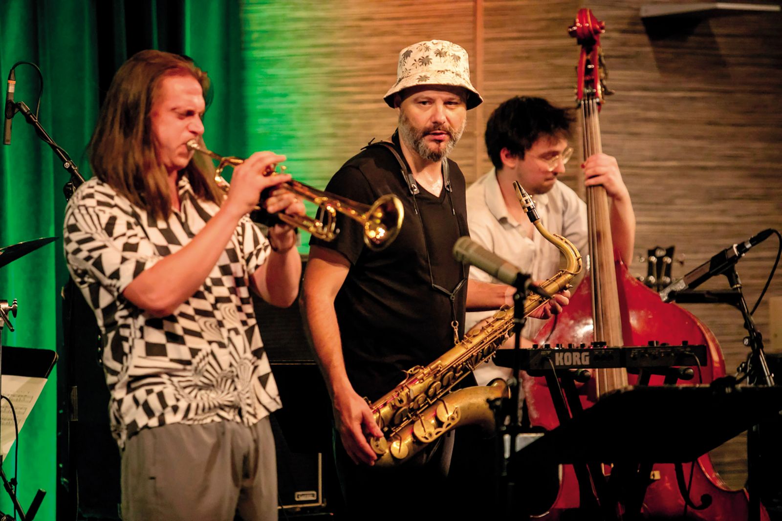 66. Jazz festival Ljubljana, Kolektivni odmevi pod vodstvom Jureta Pukla, Klub CD | Miha Fras