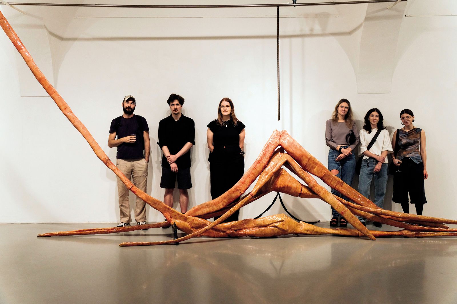 Samra Buljić, Gašper Capuder, Stegano Garbuglia, Vid Koprivšek, Neža Perovšek, Anastazija Pirnat, Neja Zorzut: Odmev prihodnosti, Galerija Equrna, LJ | Janez Zalaznik