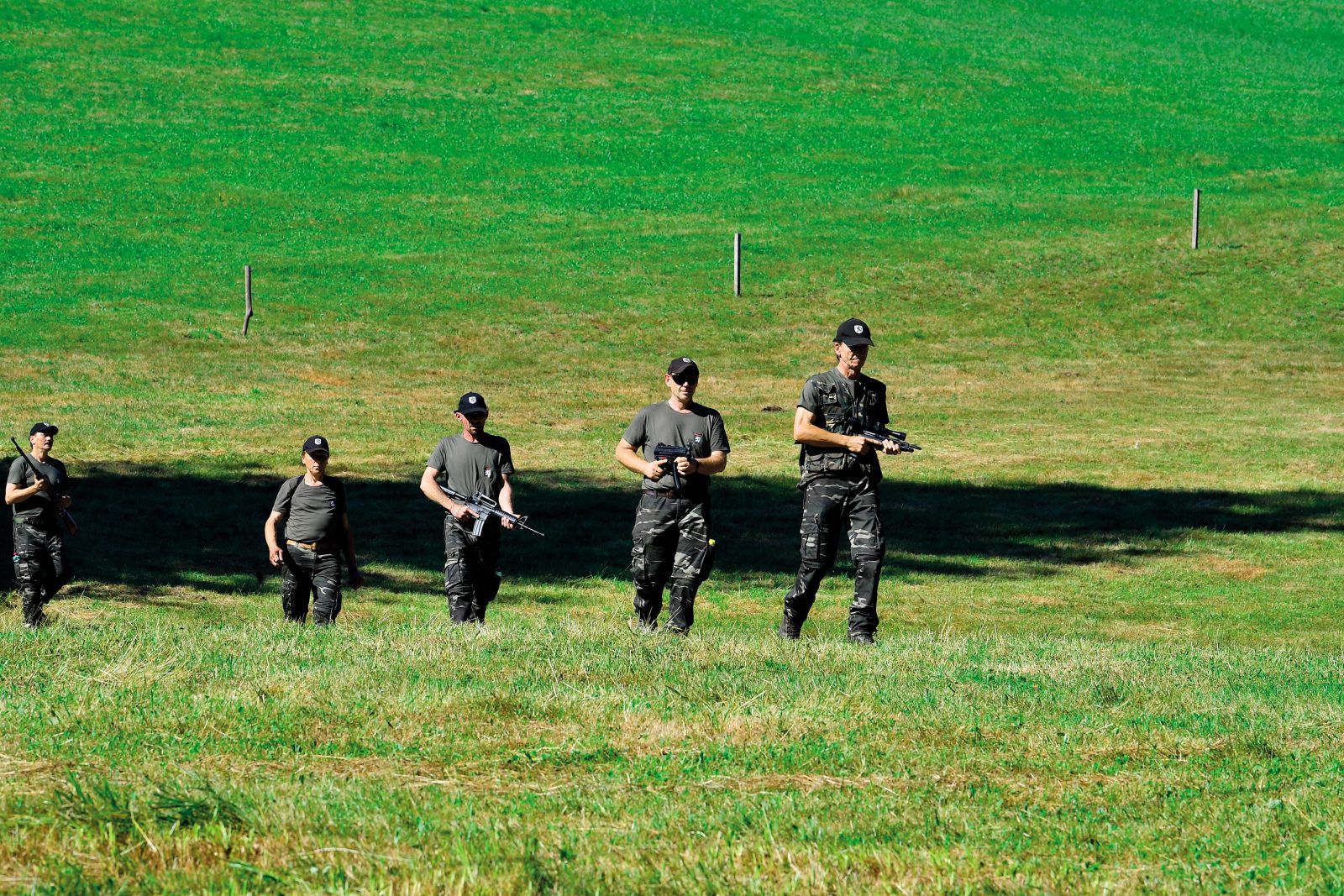 Leta 2019 je južno mejo nadzirala Štajerska varda pod vodstvom Andreja Šiška. /