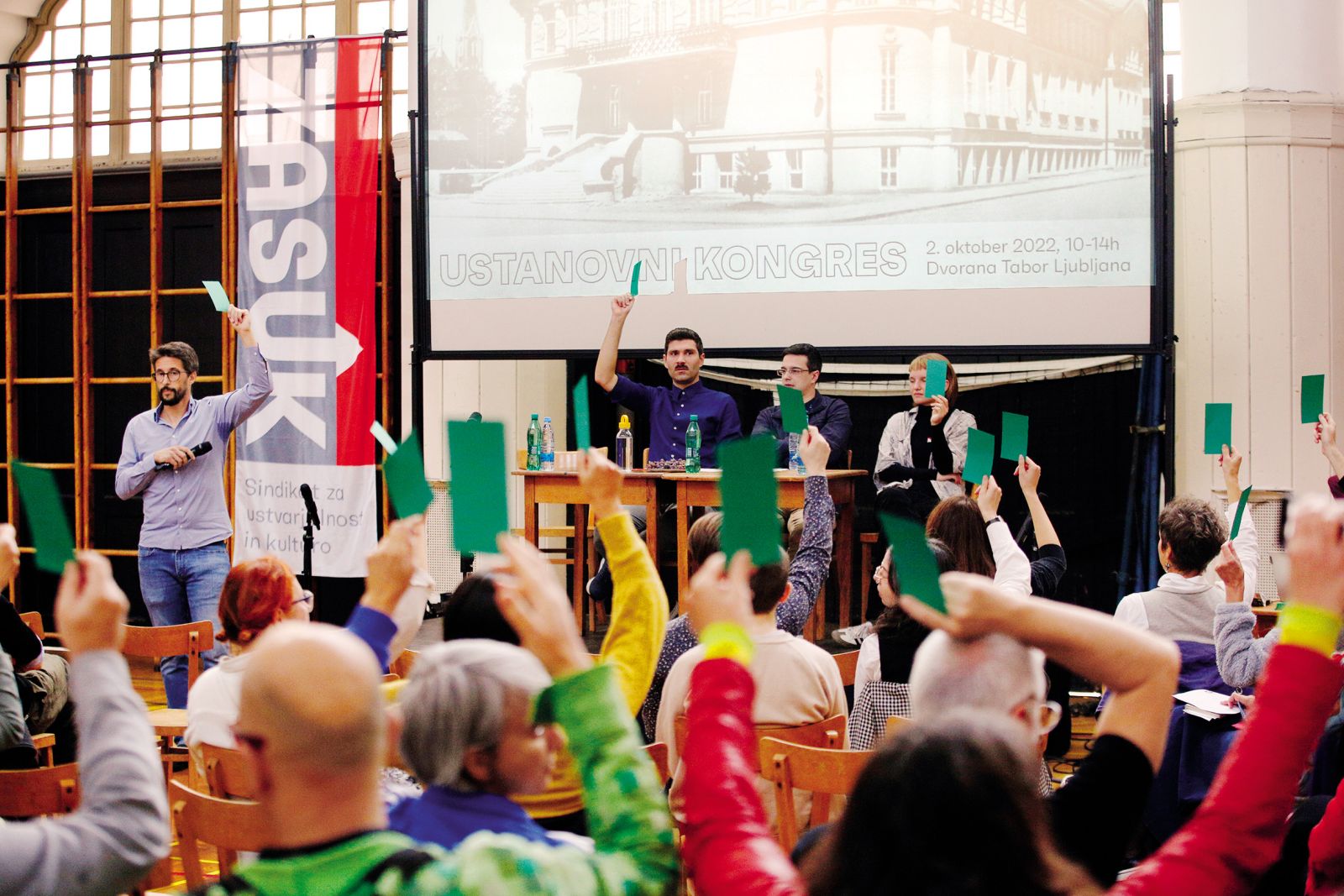 Ustanovni kongres sindikata Zasuk, Ljubljana 2022