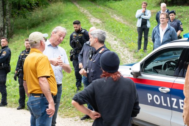 Policijska racija na avstrijskem Koroškem
