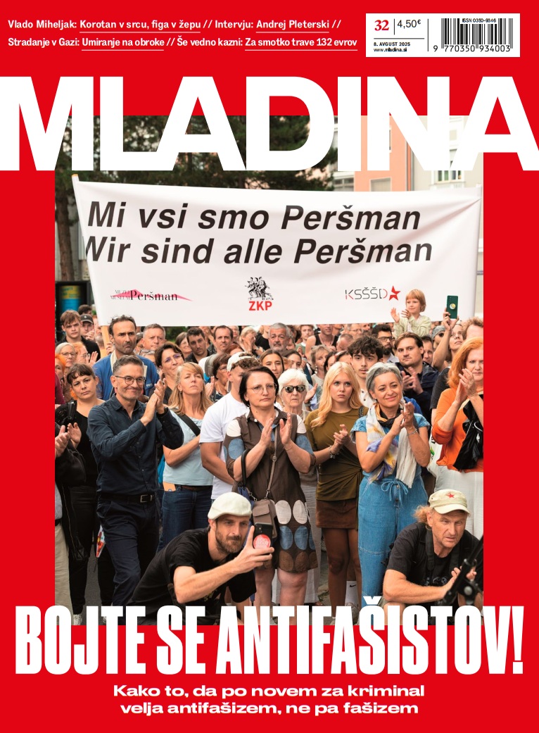 MLADINA 31 2025: BOJTE SE ANTIFAŠISTOV!