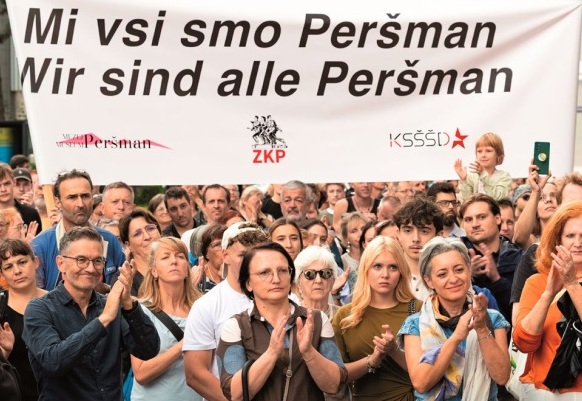 Naslovnica nove Mladine /  BOJTE SE ANTIFAŠISTOV!