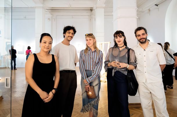 Keiko Miyazaki, Matej Zupan, Lucija Rosc, Klara Kracina in Blaž Gutman