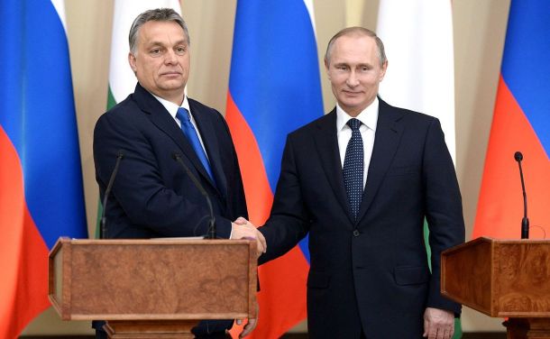 Viktor Orban in Vladimir Putin
