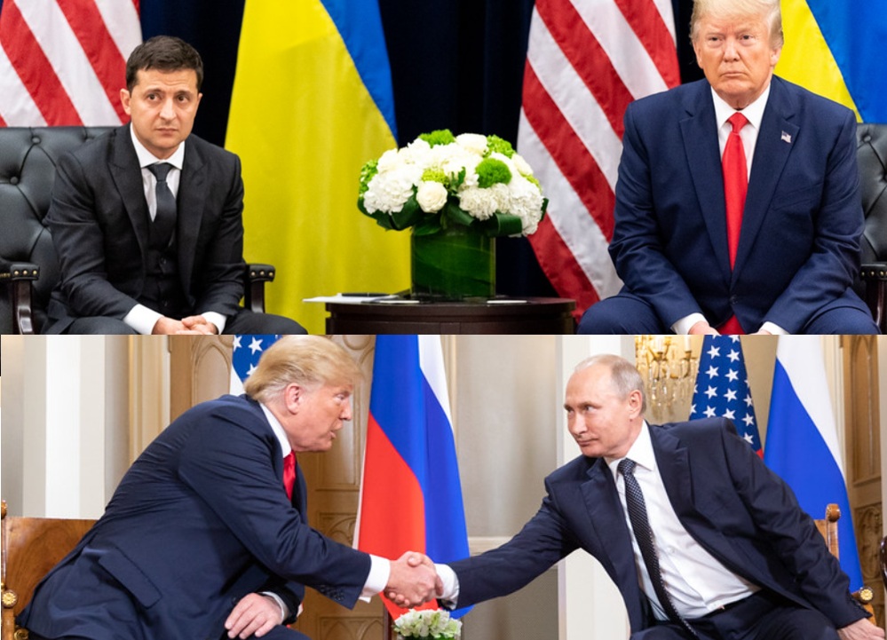 Trump /  »Putin, Zelenski in jaz bomo imeli tristranski sestanek«