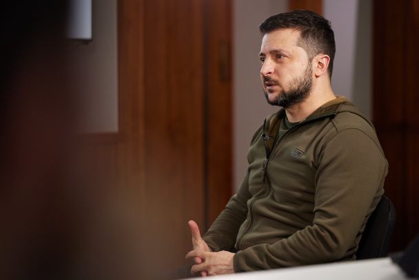 Zelenski /  »Putin ima veliko zahtev«