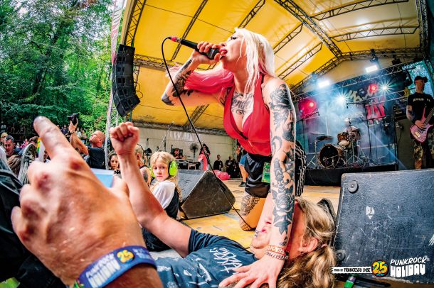 Theresa Vendetta, skupina Jawless , Punk Rock Holiday, Tolmin 