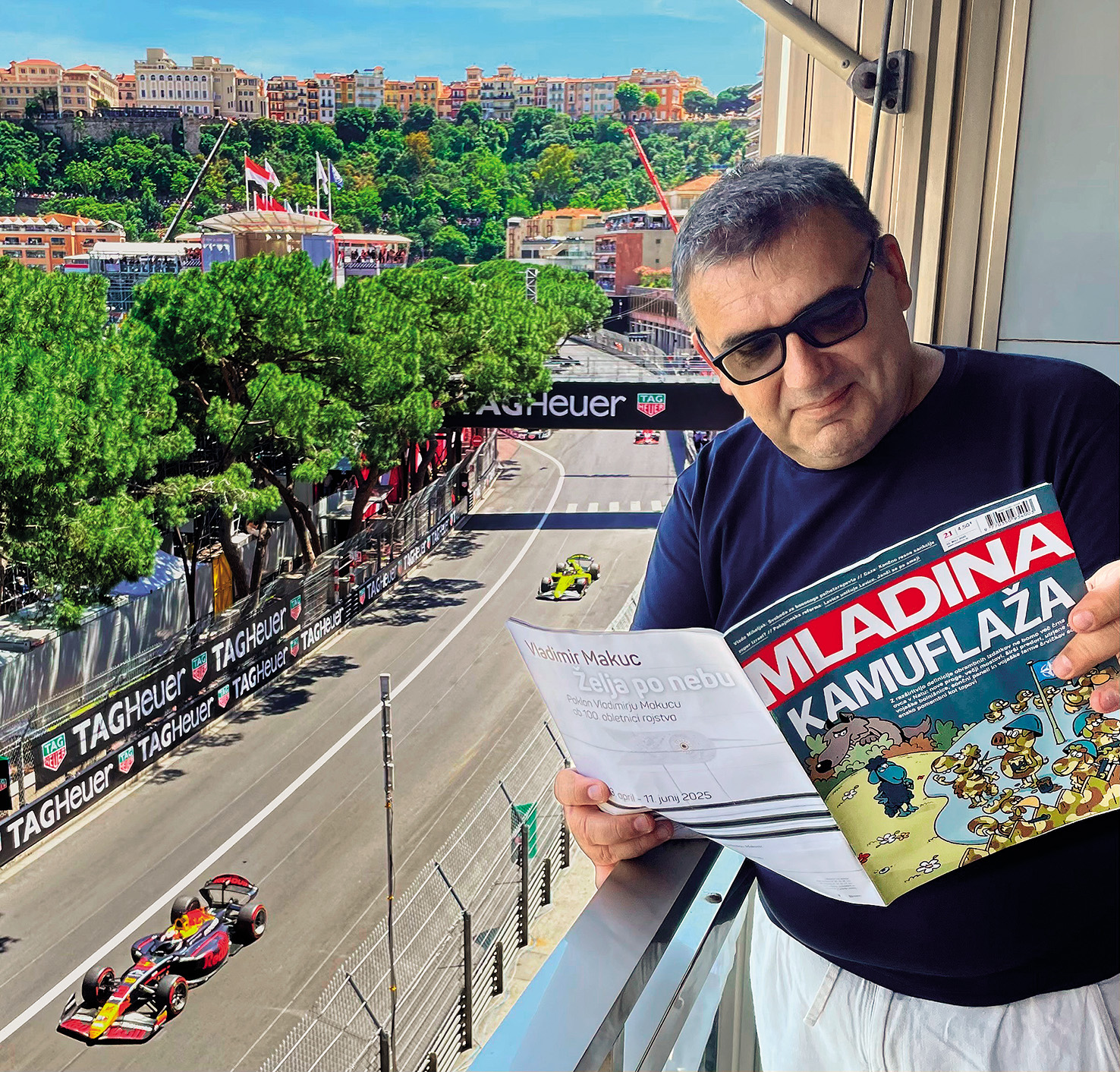 Vikend v pisarni, Monako | Max Headroom