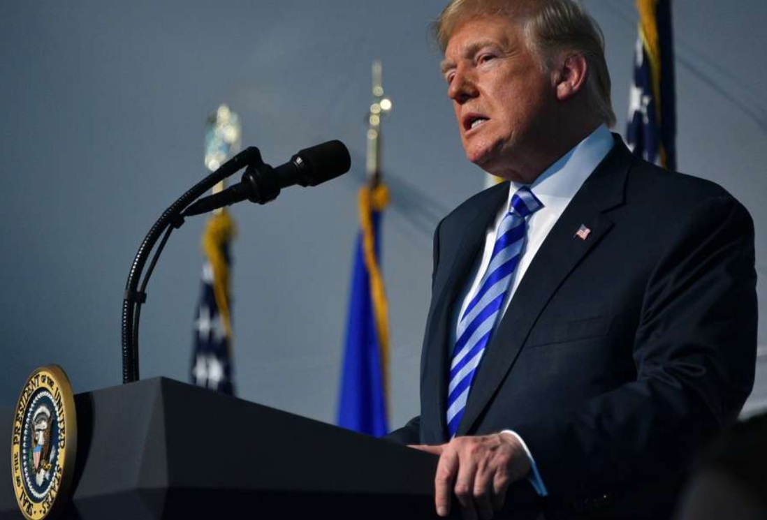 Trump /  »Če bo nekdo ubil nekoga v Washingtonu, bomo zahtevali smrtno kazen«