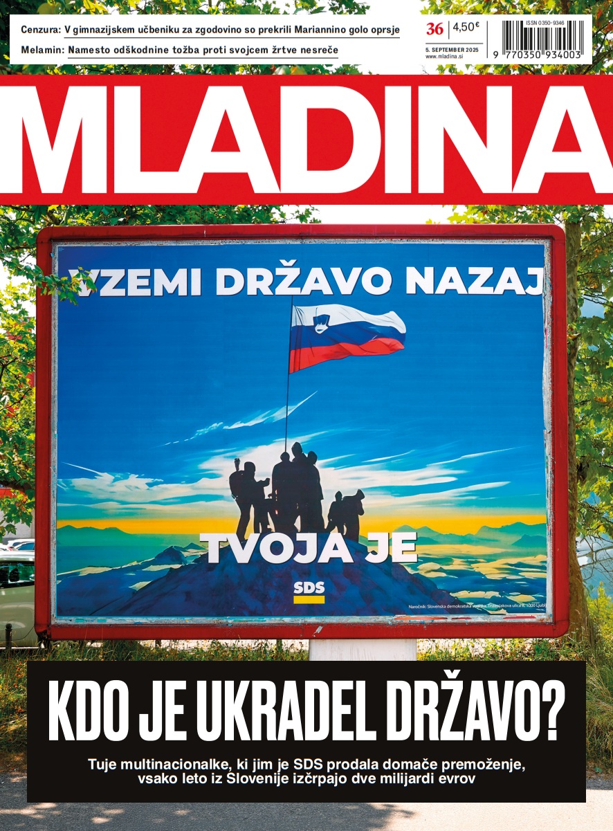 MLADINA 36 2025: KDO JE UKRADEL DRŽAVO?