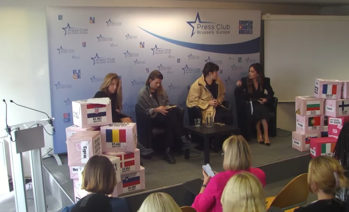 Govorke pred novinarsko konferenco