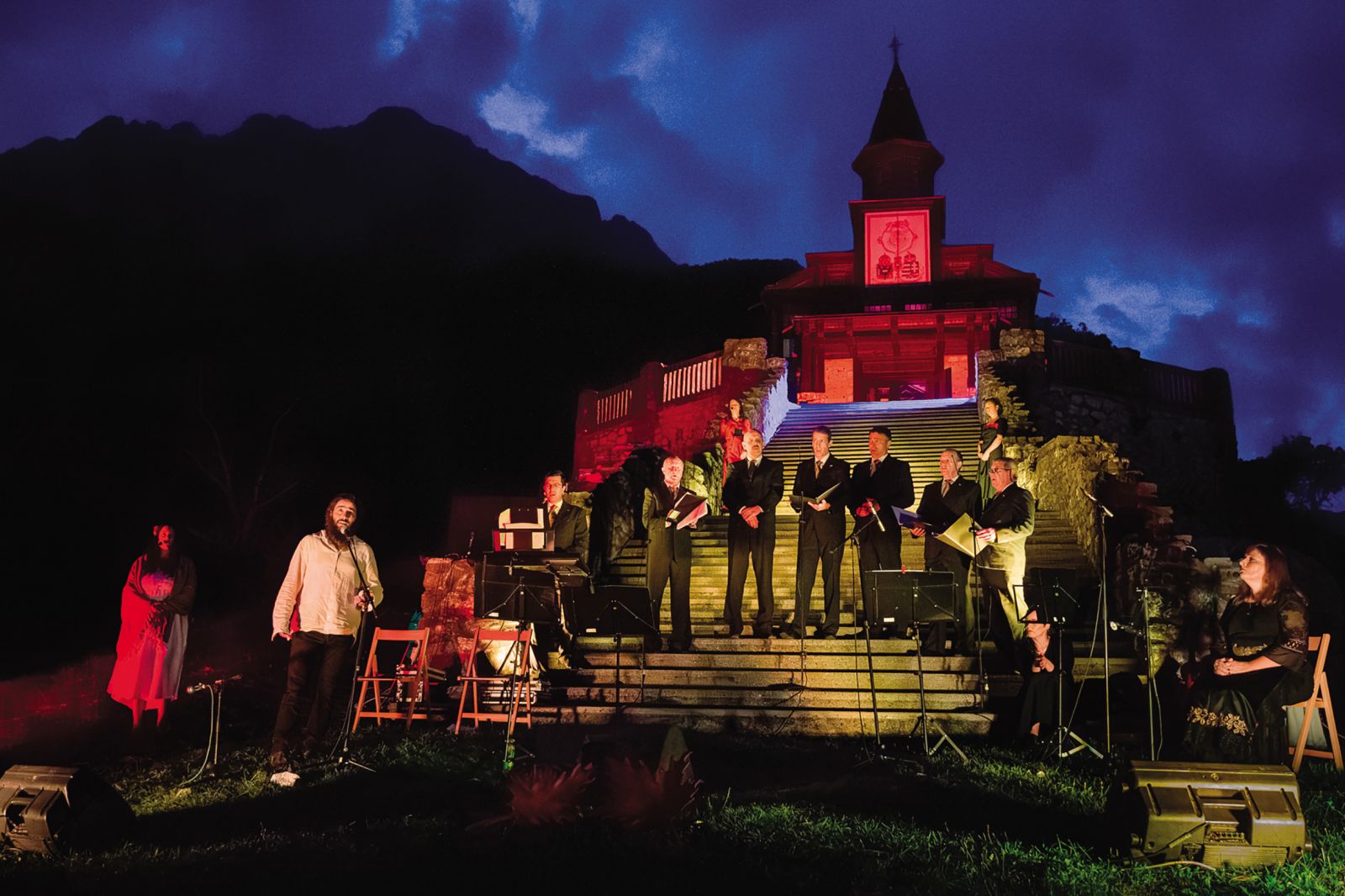 Umetnost proti puški, drugi dogodek: Slovo Javorovo, spominska cerkev sv. Duha na Javorci; EPK 2025 Nova Gorica – Gorica | Jernej Humar