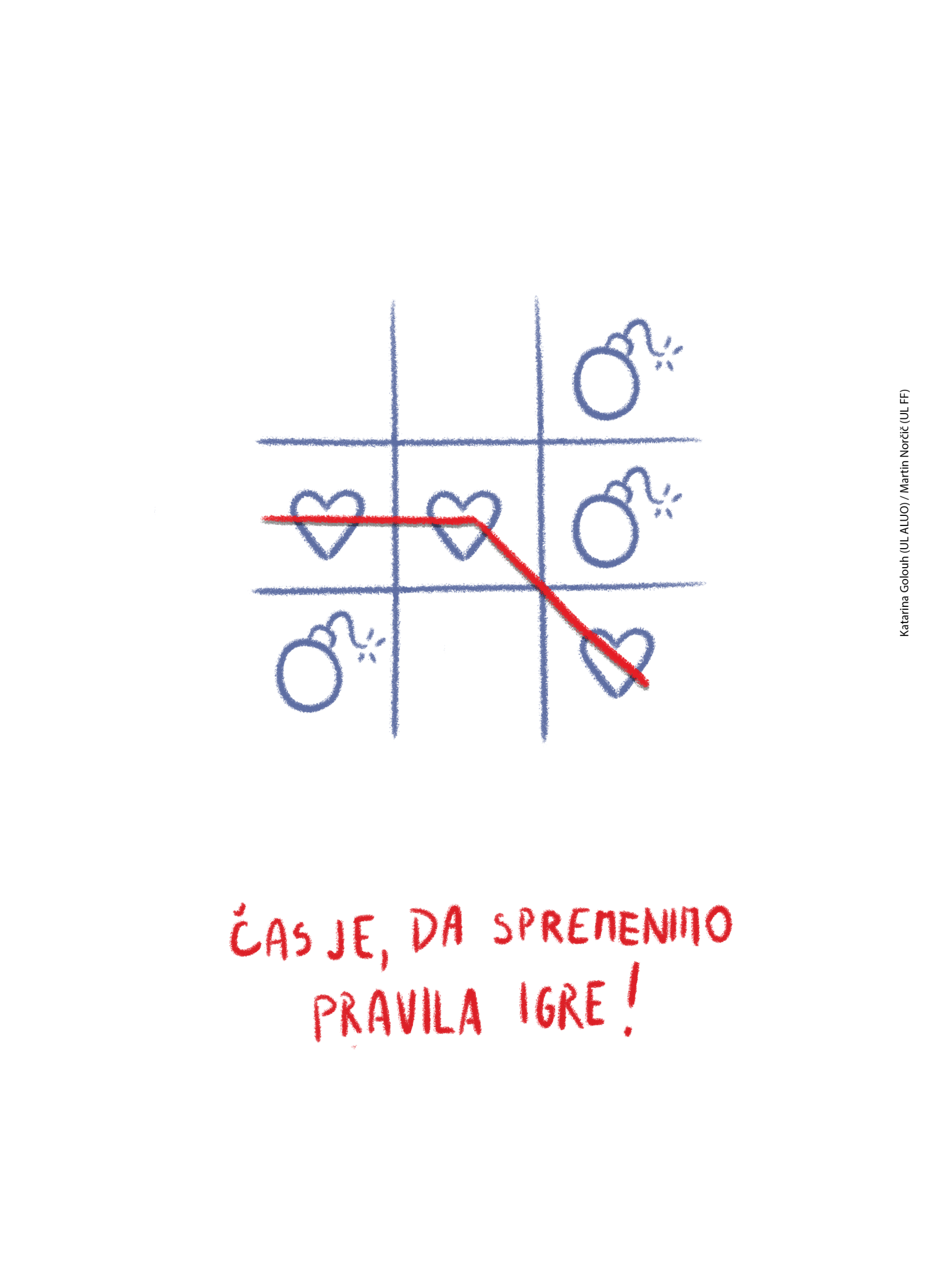 Katarina Golouh (UL ALUO) in Martin Norčič (UL FF)