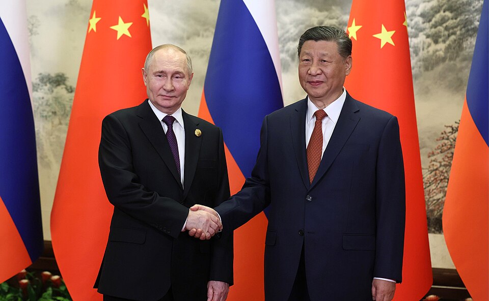 Vladimir Putin in Xi Jinping