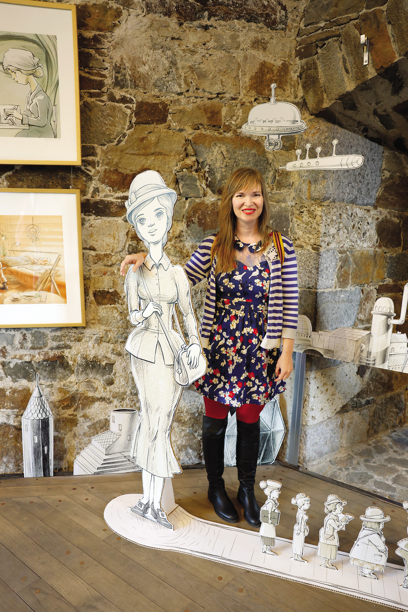 Milanka Fabjančič: S svinčnikom do novih svetov; Peterokotni stolp na Ljubljanskem gradu | Borut Krajnc