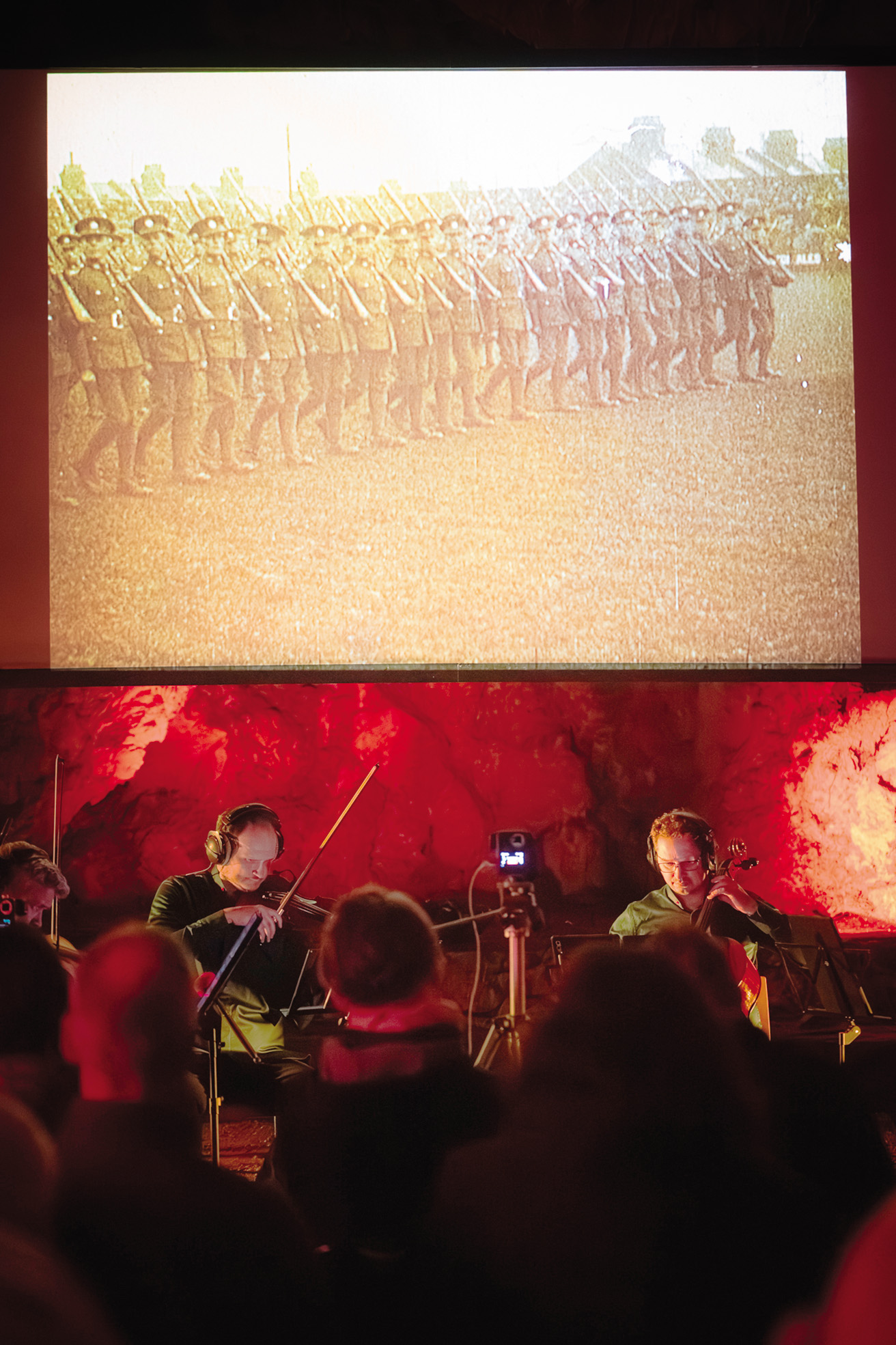 Umetnost proti puški, dogodek 3: Beyond Zero 1914–1918; GO! 2025, Krompirjeva jama pri Temnici na Krasu | Jernej Humar