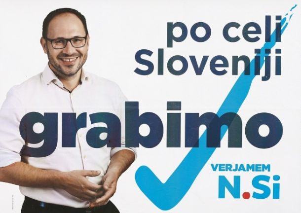 Naslovnica nove Mladine / NENASITNA STRANKA
