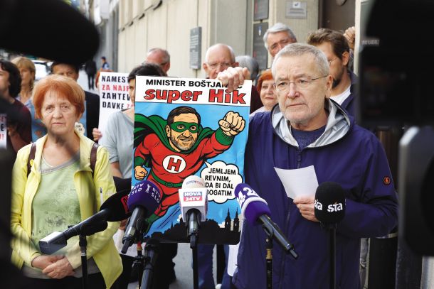 Glas ljudstva zahteva pravičen zdravstveni prispevek.
