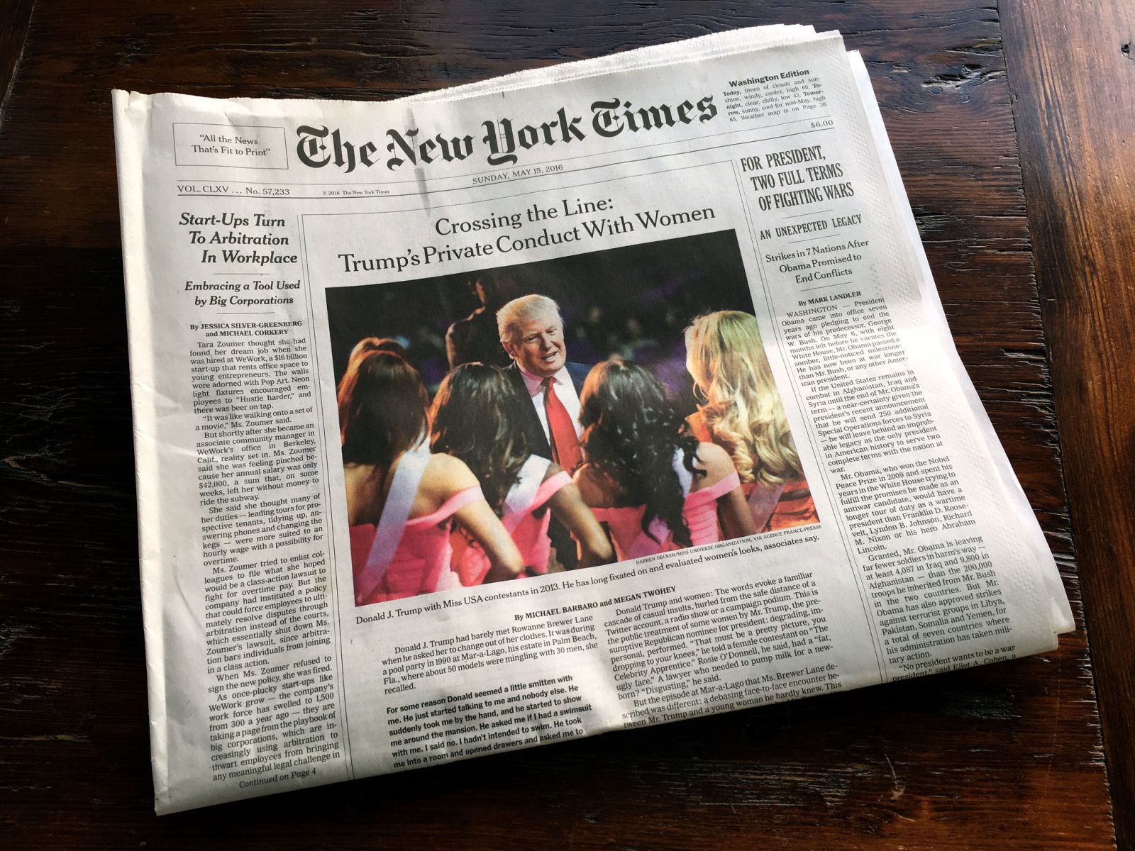Trump za 15 milijard dolarjev toži časopis