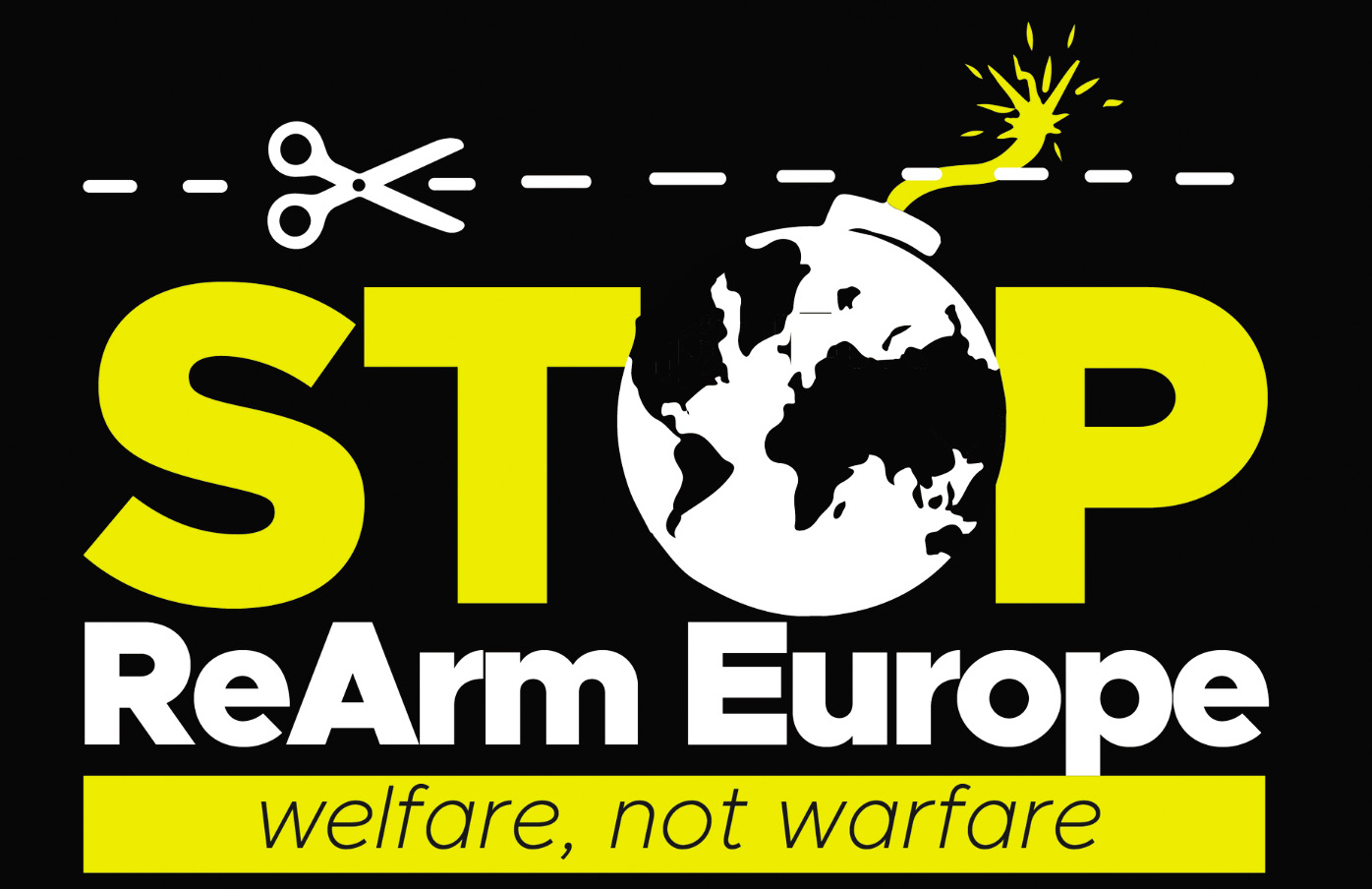 Stop oboroževanju. Blaginja namesto vojne.