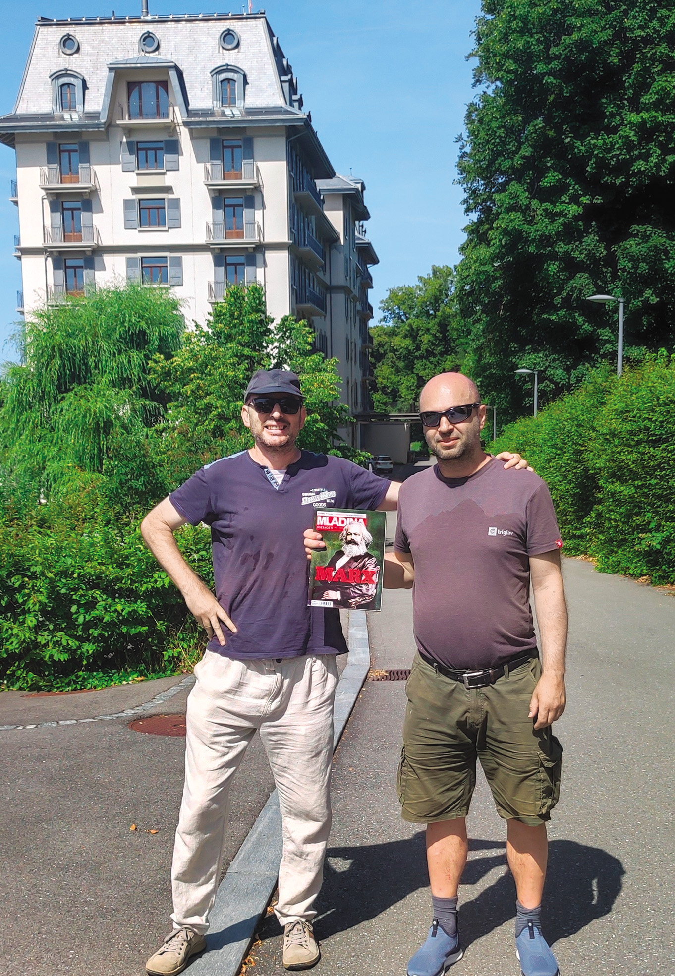 Mont Pèlerin nad mestom Vevey ob Ženevskem jezeru, kjer so leta 1947 Hayek, von Mises in drugi postavili temelje sodobnega neoliberalizma, CH