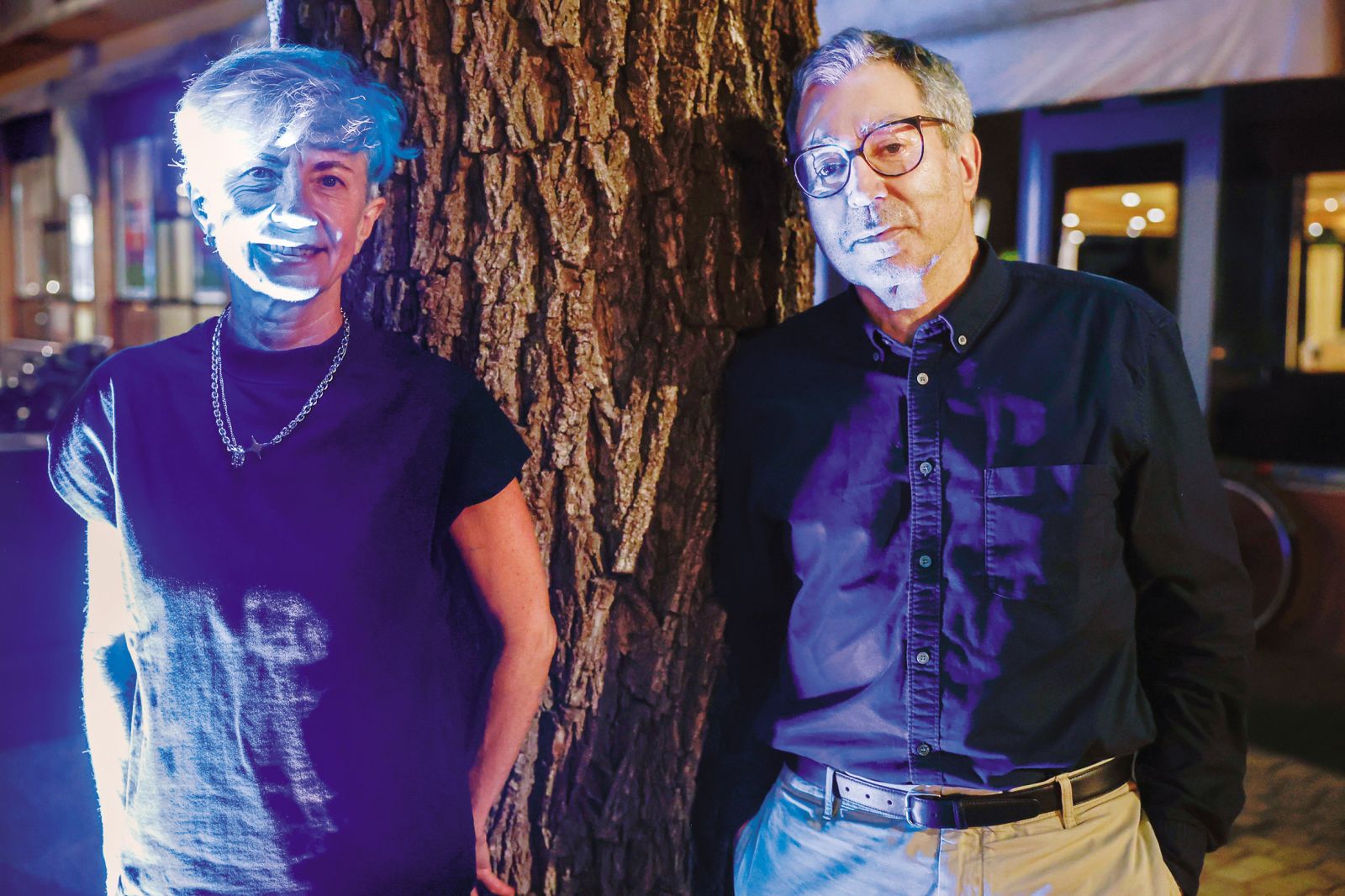 Suzana Tratnik in Didier Eribon, častni gost festivala Mesto knjige, NG | Borut Krajnc