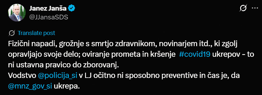 Javni Janšev ukaz o menjavah v policiji)