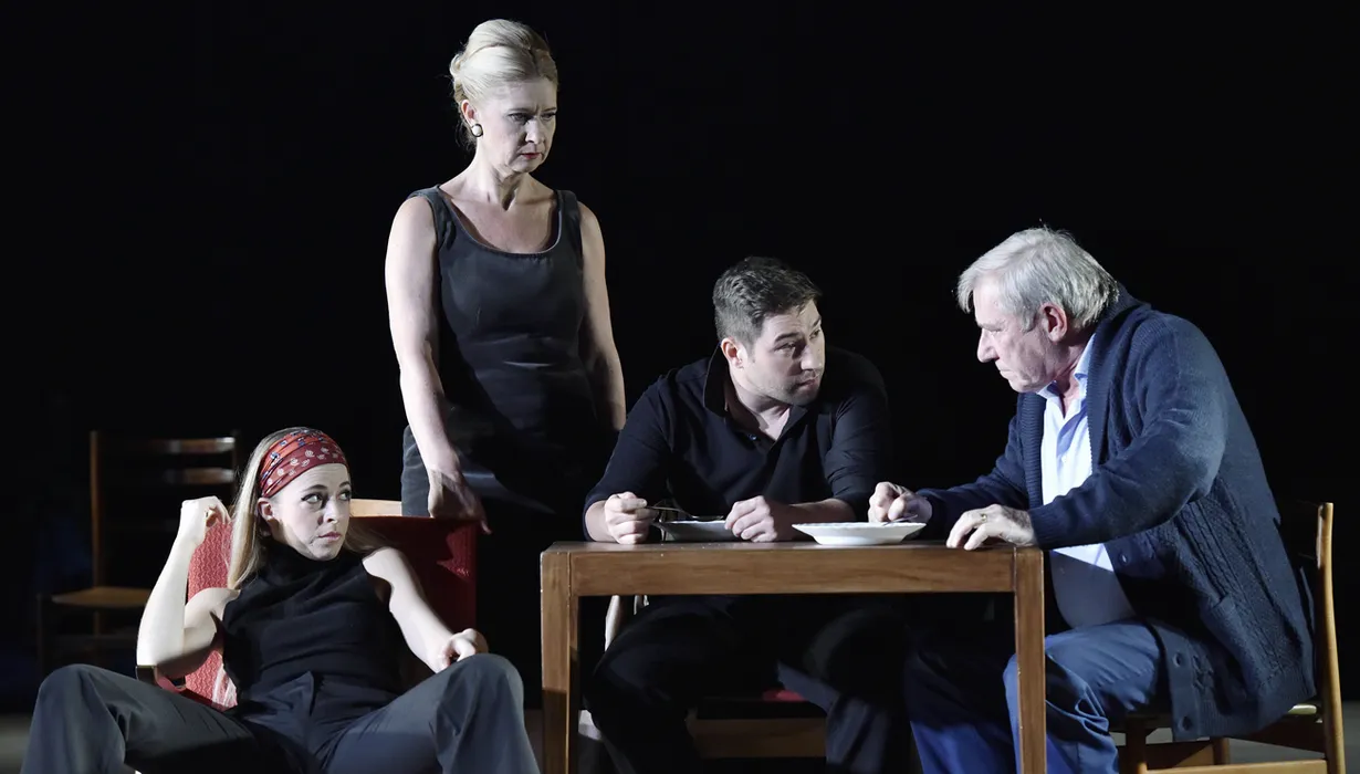 Drugi del v produkciji SNG Nova Gorica V iskanju izgubljenega jezika je nastal na podlagi romana Gorana Vojnovića,