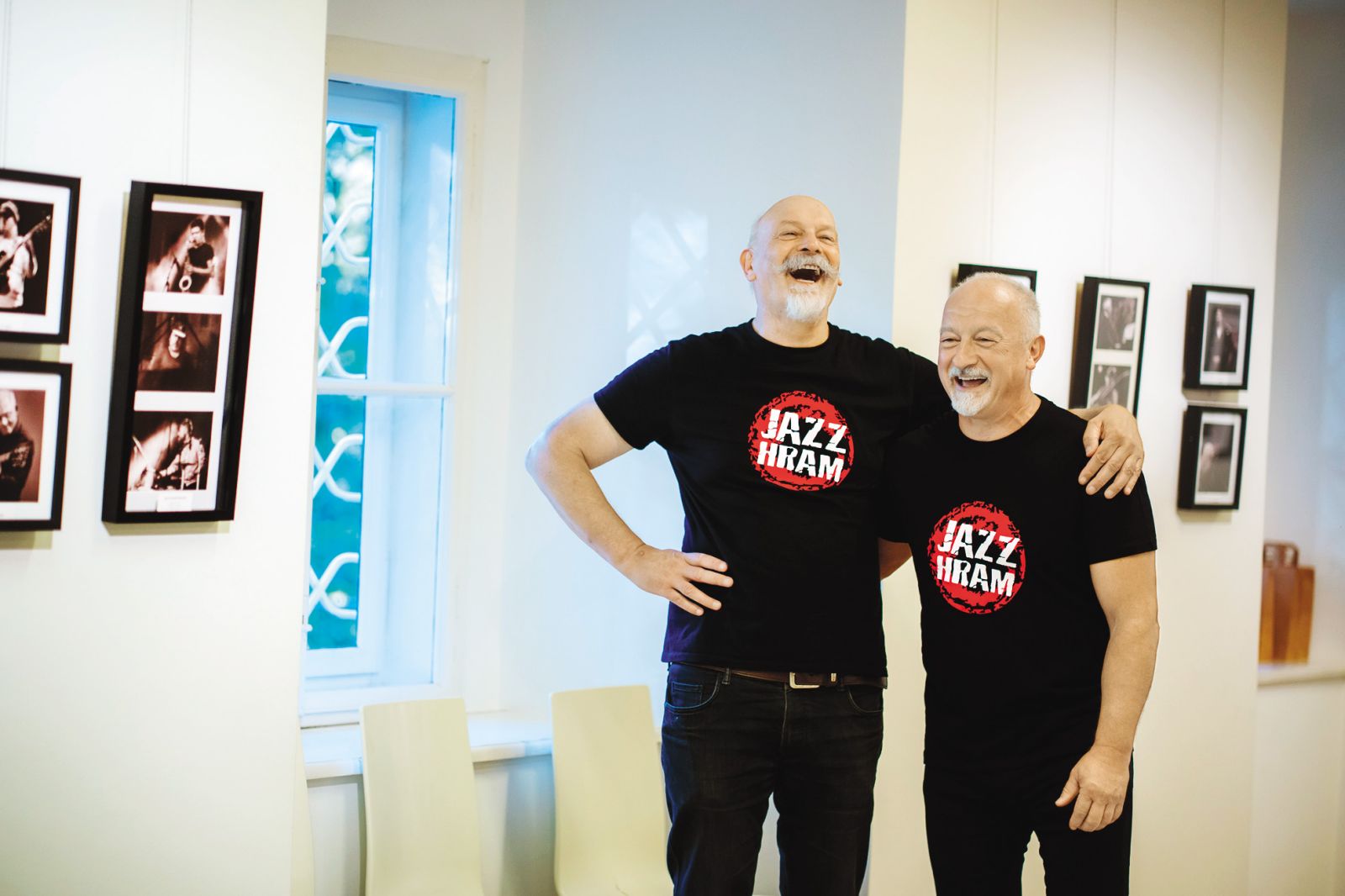 Jože Požrl: 20 let fotografije v Jazz Hramu; 21. festival slovenskega jazza, Koroška osrednja knjižnica dr. Franca Sušnika, Ravne na Koroškem | Nika Hölcl