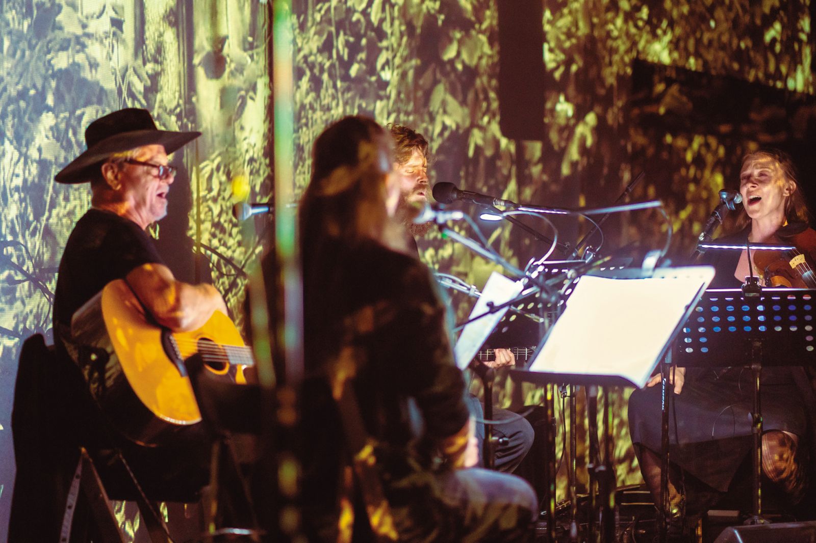 Otroci izpod Uršlje / avdiovizualni koncert, Umetniški klub 101, Koroški pokrajinski muzej, Prežihova bajta, Ravne na Koroškem | Nika Hölcl