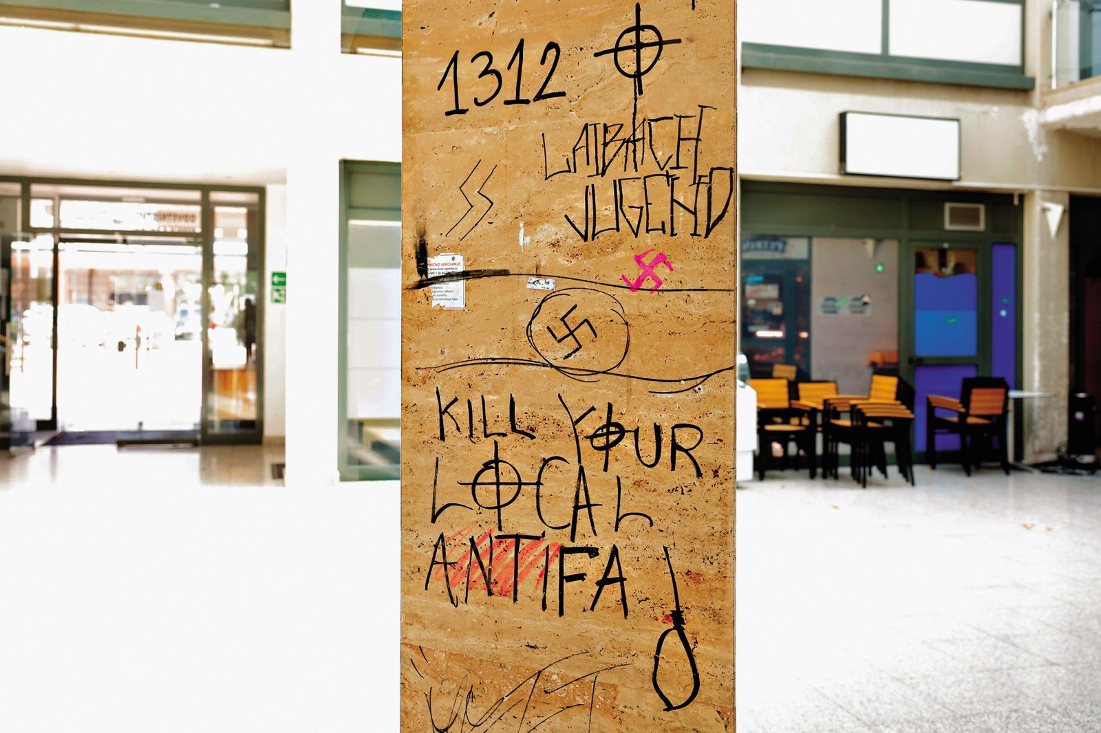 Sovražni grafit v Ljubljani | Borut Krajnc