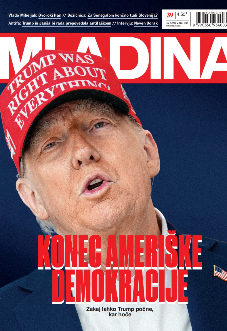 MLADINA 39 2025: KONEC AMERIŠKE DEMOKRACIJE