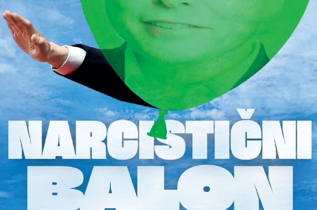 Naslovnica nove Mladine / NARCISTIČNI BALON