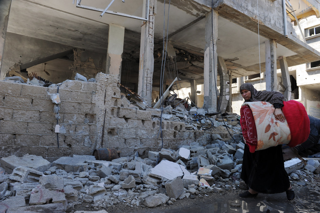 »Za Palestince, ki so prisiljeni zapustiti mesto Gaza, ni varnega zatočišča«