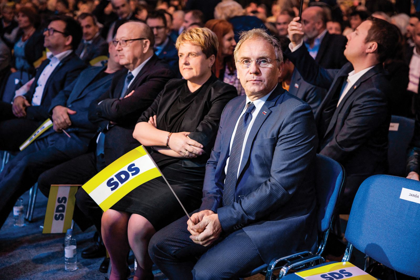 Aleš Hojs, nekdanji minister za notranje zadeve in podpredsednik stranke SDS