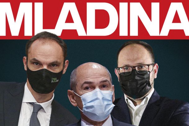 Naslovnica nove Mladine / KOVID KOALICIJA SE VRAČA