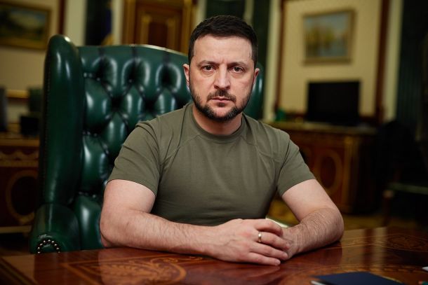 Volodimir Zelenski, ukrajinski predsednik