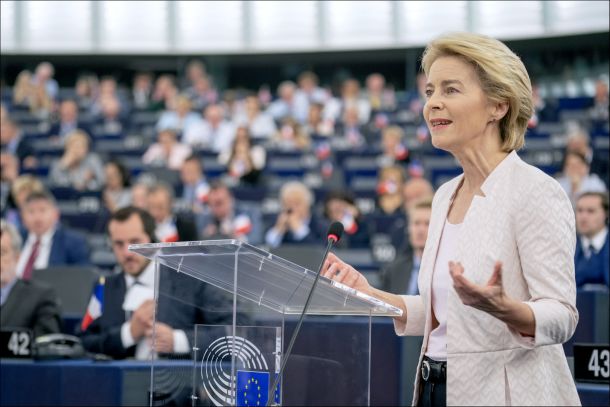 Ursula von der Leyen / »To je pot, ki temelji na rešitvi dveh držav«