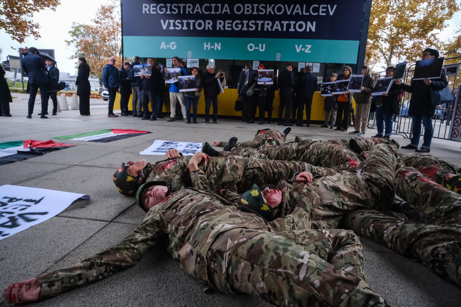 Protest Gibanja za pravice Palestincev