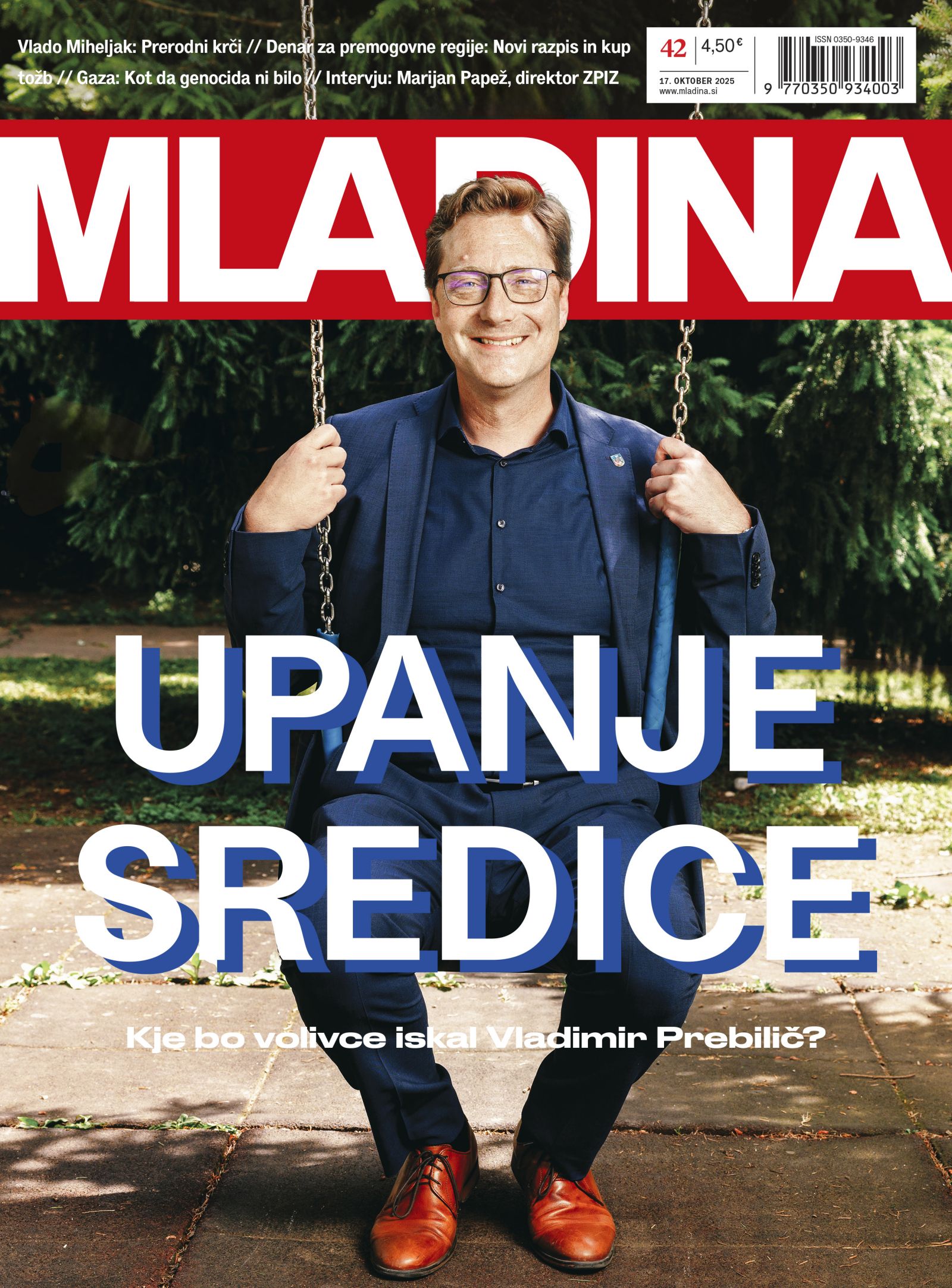 MLADINA 42 2025: UPANJE SREDICE