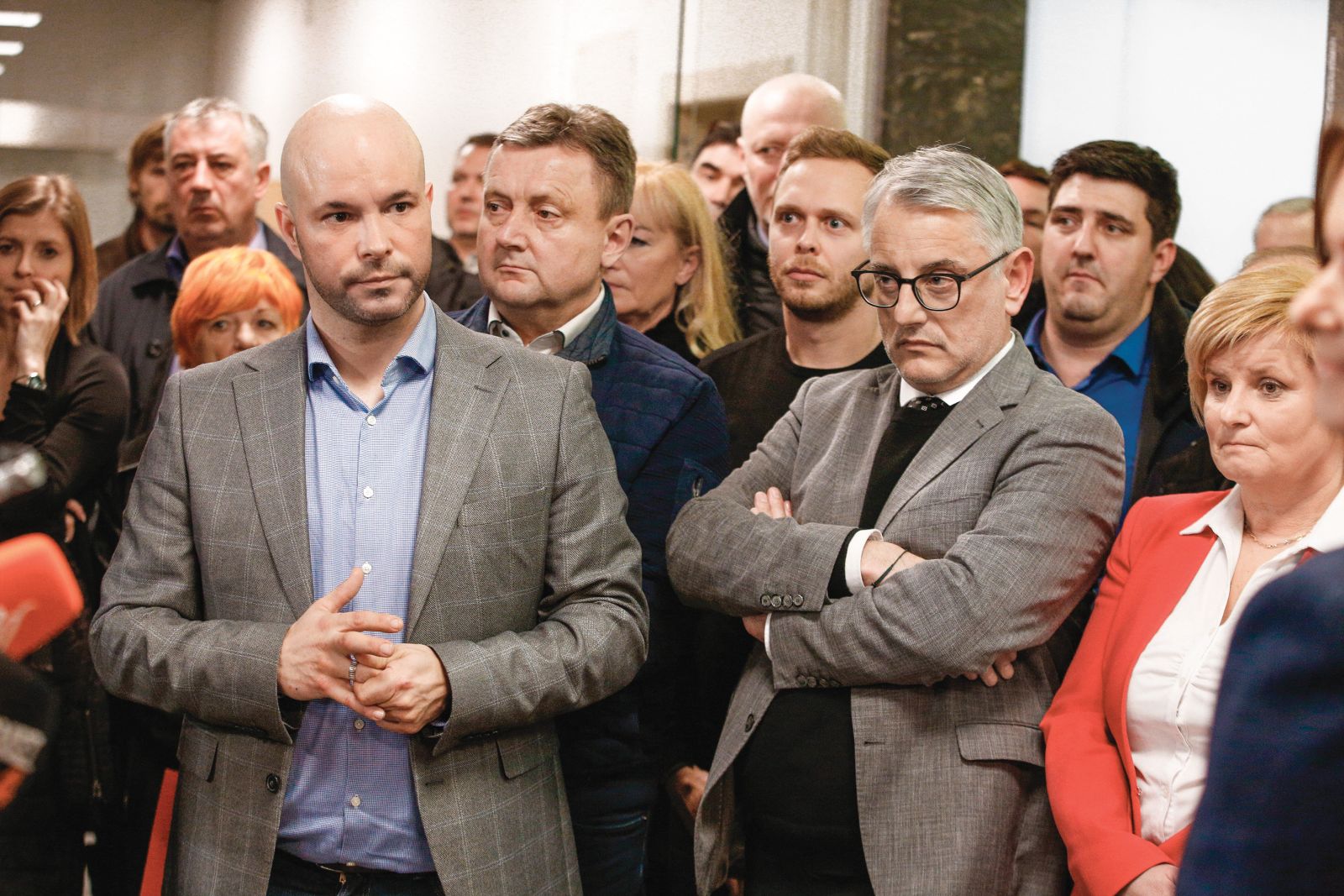 Državni sekretar Matevž Frangež in minister Matjaž Han