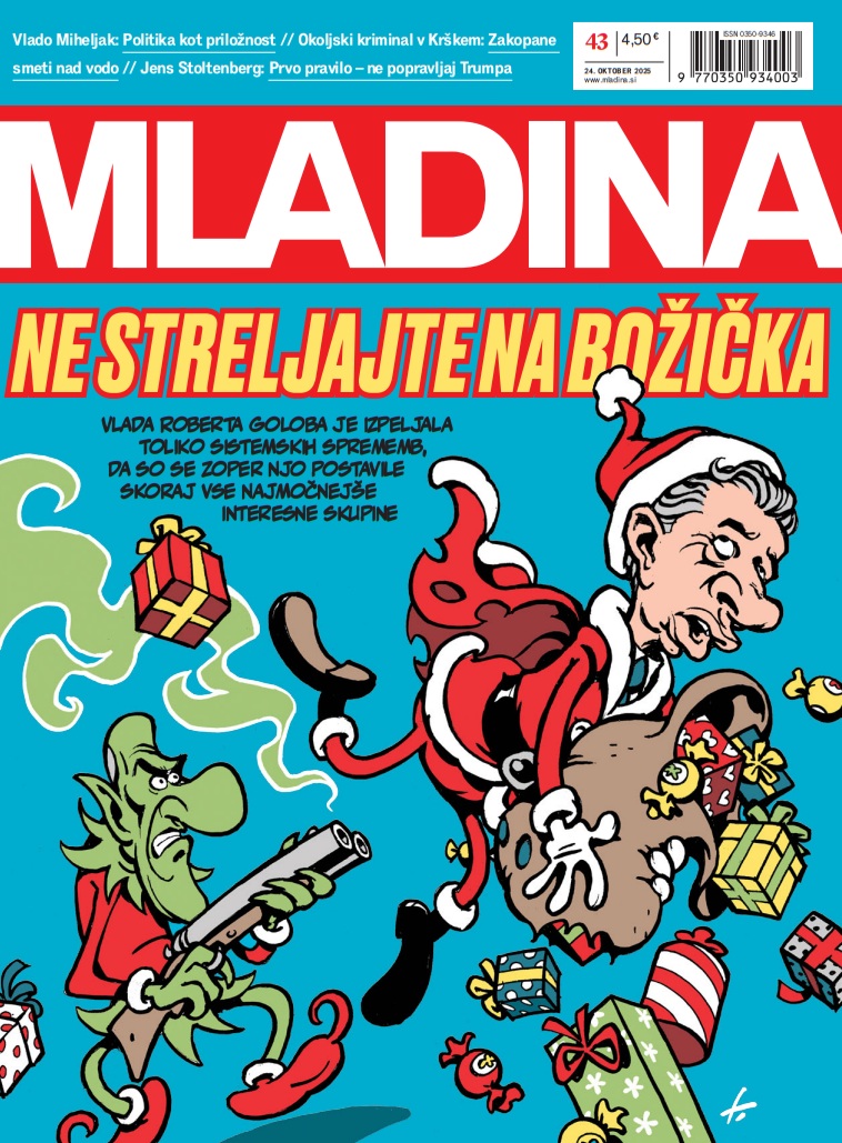 MLADINA 43 2025: NE STRELJAJTE BOŽIČKA