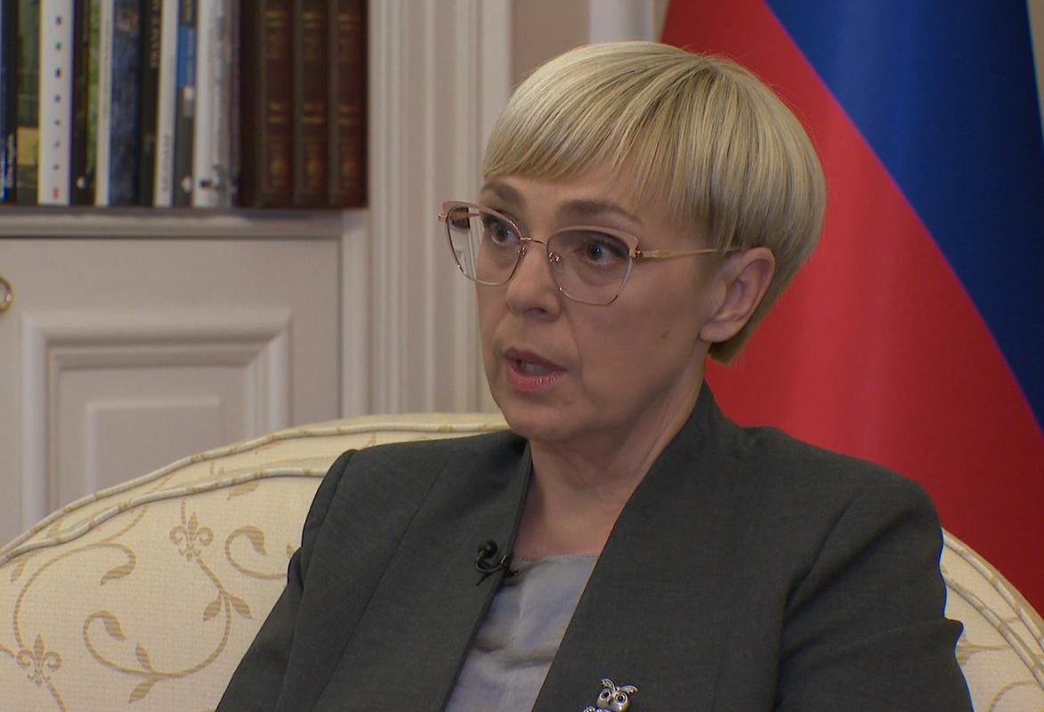 Nataša Pirc Musar v oddaji Odmevi na TV Slovenija